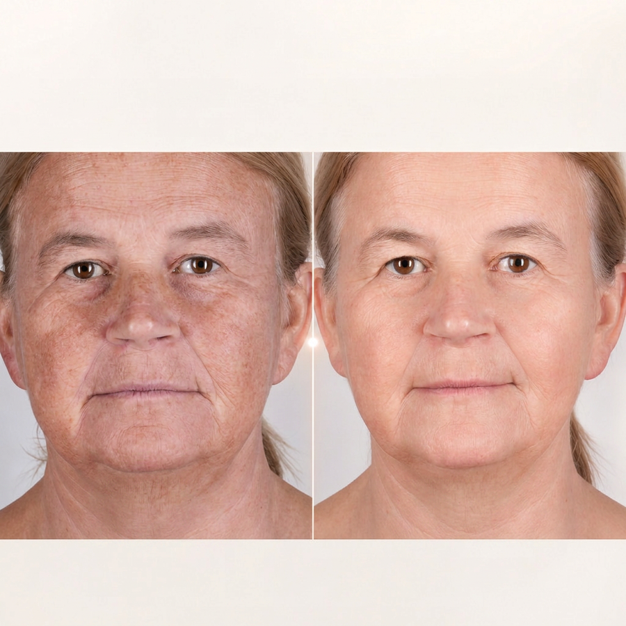 Radiant-looking skin